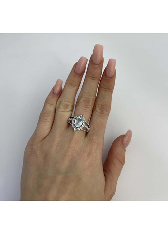 Серебряное кольцо с натуральным топазом 3.083ct Silver Breeze (260517910)