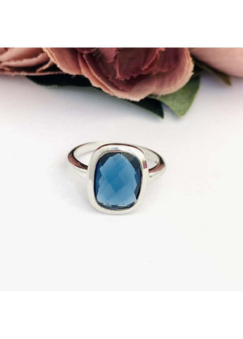 Серебряное кольцо с топазом Лондон Блю 4.866ct Silver Breeze (260517977)