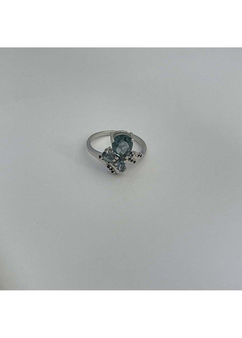 Срібна каблучка з топазом Лондон Блю 1.837ct Silver Breeze (260517861)