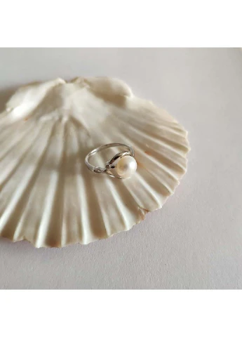 Серебряное кольцо с натуральным жемчугом 4.5ct Silver Breeze (260518168)