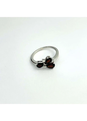 Серебряное кольцо с натуральным гранатом 1.79ct Silver Breeze (260517987)