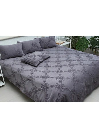 Покрывало с наволочками Mystery grafit 160х240 см No Brand (260530789)