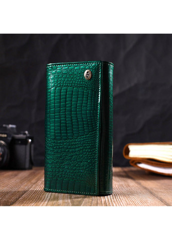 Женская кожаная визитница 17х9х3 см st leather (260532447)