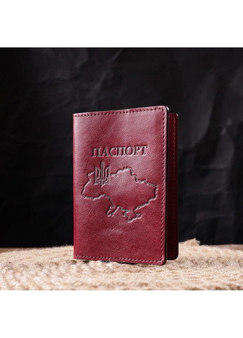 Жіноча шкіряна обкладинка для документів 10х13,8 см Grande Pelle (260532956)