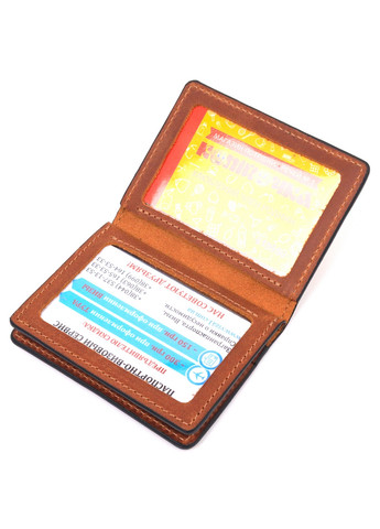 Чоловіча обкладинка для документів 10х7,5х1 см Grande Pelle (260532054)