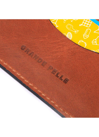 Мужская обложка для документов 10х7х0,5 см Grande Pelle (260529972)