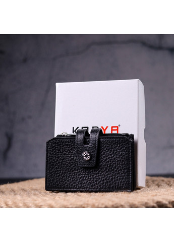Чоловічий шкіряний картхолдер 10,4х6,2х1 см Karya (260531271)