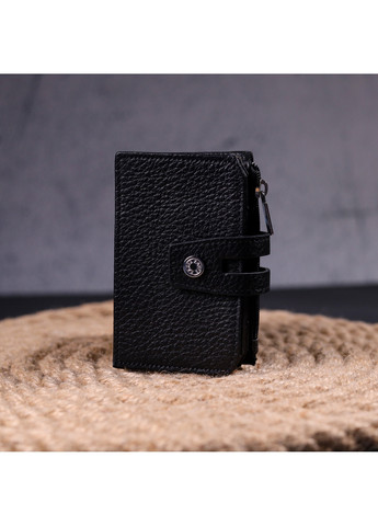 Чоловічий шкіряний картхолдер 10,4х6,2х1 см Karya (260531271)