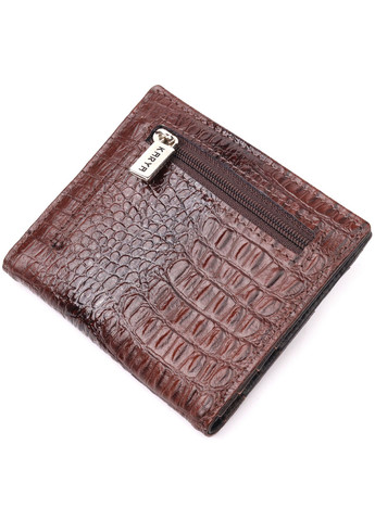 Чоловіча шкіряна візитниця 10х8, 5х1 см Karya (260533169)