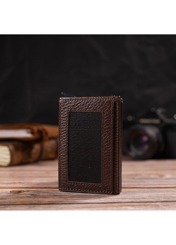 Мужской кожаный картхолдер 6,5х9х2 см Canpellini (260532828)