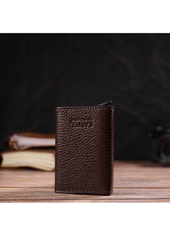 Мужской кожаный картхолдер 6,5х9х2 см Canpellini (260532828)