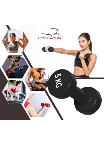 Гантелі вінілові 2шт. 2х5 кг PowerPlay (260532979)