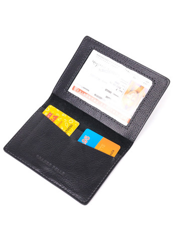 Шкіряна обкладинка для документів 10х14х0,5 см Grande Pelle (260532957)