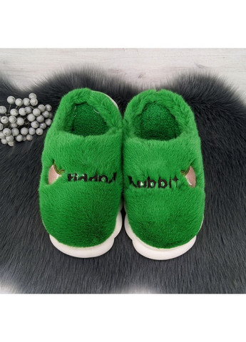 Тапочки жіночі пухнасті на хутрі на платформі Lion (260551972)