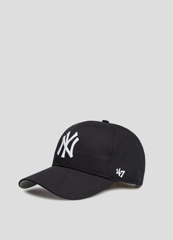Кепка MVP NEW YORK YANKEES RAISED BASIC черный, серый unisex OSFA 47 Brand (260597251)