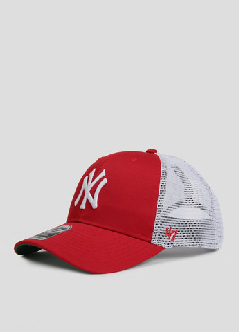 Кепка-тракер NEW YORK YANKEES червоний, білий, зелений unisex OSFA 47 Brand (260597249)
