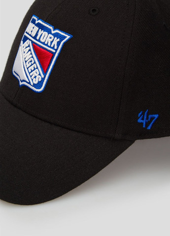 Кепка MVP NHL NEW YORK RANGERS черный, серый unisex OSFA 47 Brand (260597315)