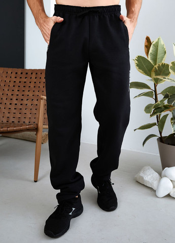 Чоловічі подовжені утеплені трикотажні штани, за начосом Tailer (260533698)