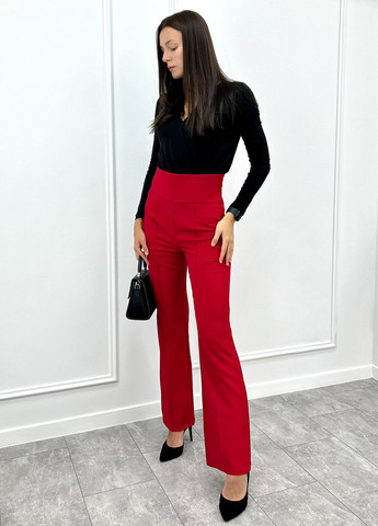 Длинные брюки с завышенной талией Fashion Girl salvia (260537008)