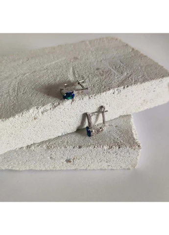 Срібні сережки з опалом 0.546ct Silver Breeze (260538010)