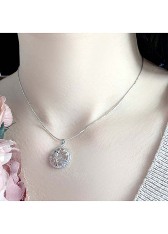 Серебряная подвеска с фианитами Silver Breeze (260537467)