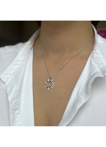 Серебряная подвеска с фианитами Silver Breeze (260537420)