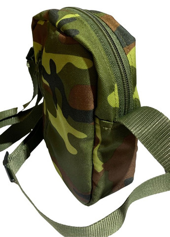 Сумка міська через плече №1 зелений камуфляж 4PROFI (260597815)