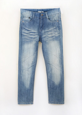Синие демисезонные джинсы H.L. Xiang