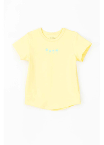 Желтая демисезонная футболка Toontoy