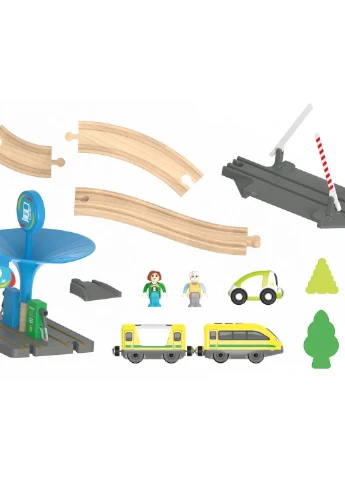 Ігровий залізничний набір АЗС Playtive (260581391)