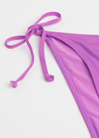 Фиолетовые купальные трусики-плавки H&M