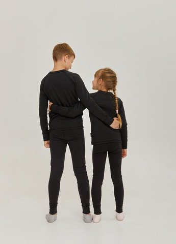 Комплект дитячої термобілизни Чорний ThermoX alpina kids black (260595404)
