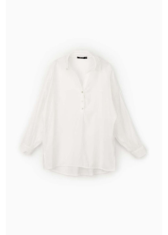 Белая демисезонная блуза Firesh