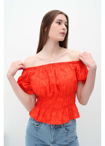 Красная демисезонная блуза Busem