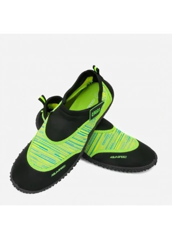 Аквашузи для дівчаток AQUA SHOE MODEL 2B 6562 чорний, зелений Діт Aqua Speed (260618058)