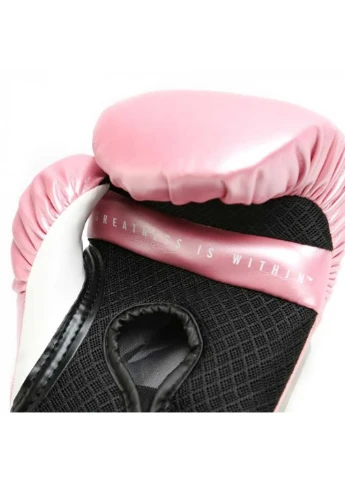 Боксерские перчатки Elite Prostyle Boxing Gloves Белый Розовый Everlast (260630234)