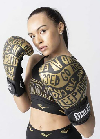 Боксерские перчатки Spark Boxing Gloves Черный Золотой Everlast (260630230)