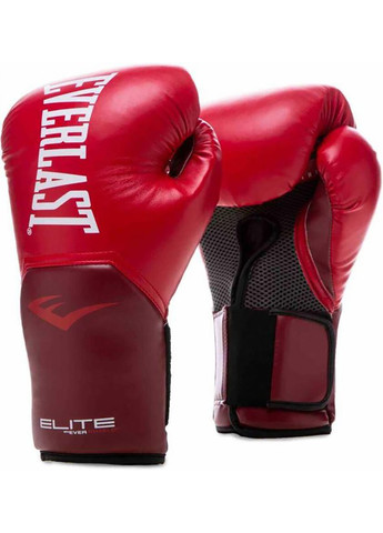 Боксерские перчатки Elite Training Gloves Красный огонь Everlast (260630307)