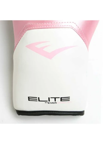 Боксерские перчатки Elite Prostyle Boxing Gloves Белый Розовый Everlast (260630229)