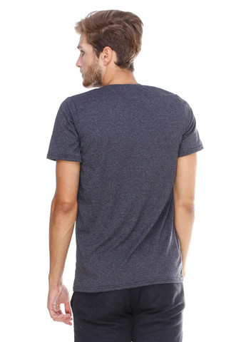 Темно-серая мужская футболка, круглое горло Sport Line