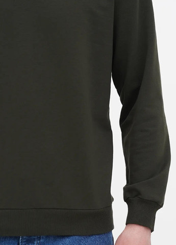 Хакі світшот чоловічий, тонкий Sport Line однотонний (260631450)