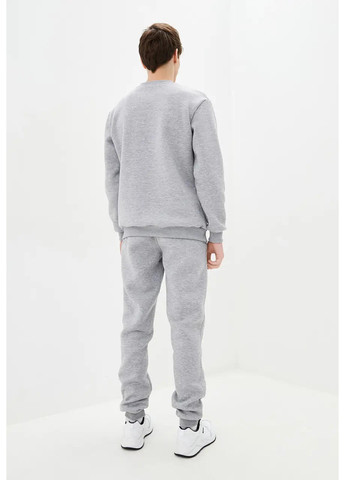 Светло-серый мужской свисток на флисе Sport Line однотонный (260631848)