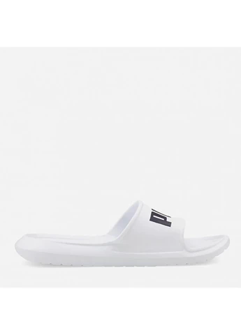 Белые шлепанцы divecat v2 lite white-black белый Puma
