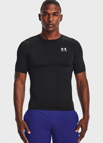 Футболка UA HG Armour Comp SS Черный Муж Under Armour (260646691)