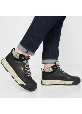 Черные зимние мужские ботинки tarrenz sb ii open road black-pebble gray-apricot Puma