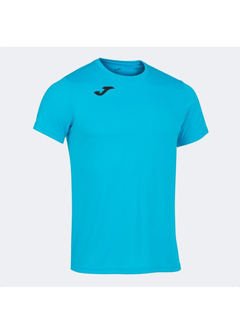 Блакитна футболка record ii short sleeve t-shirt блакитний Joma