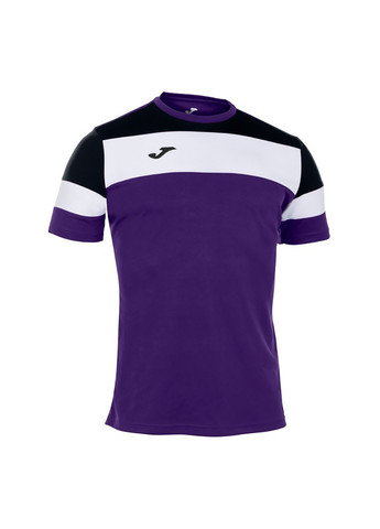 Фіолетова футболка crew iv t-shirt purple-black s/s фіолетовий Joma