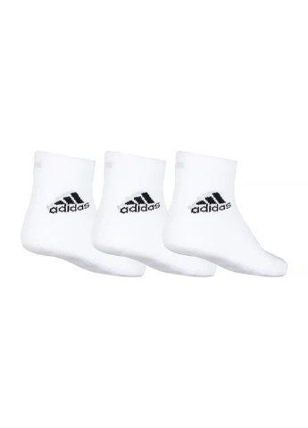 Дитячі Шкарпетки LIGHT CREW 3PP Білий adidas (260633584)