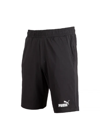 Мужские Шорты ESS Jersey Shorts Черный Puma (260633551)