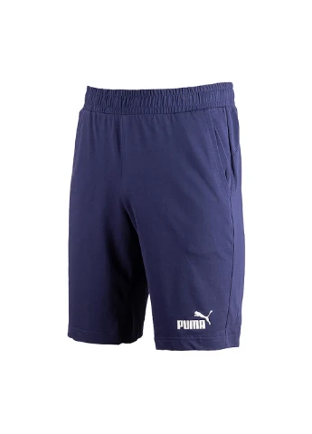 Мужские Шорты ESS Jersey Shorts Синий Puma (260633960)